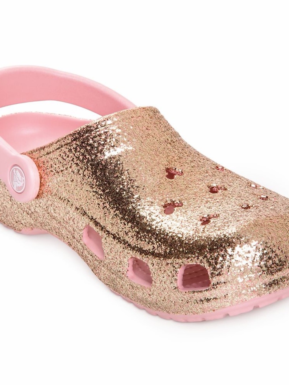 ✨ RARE ✨ Women’s 7 Disney Briar Rose Gold Crocs